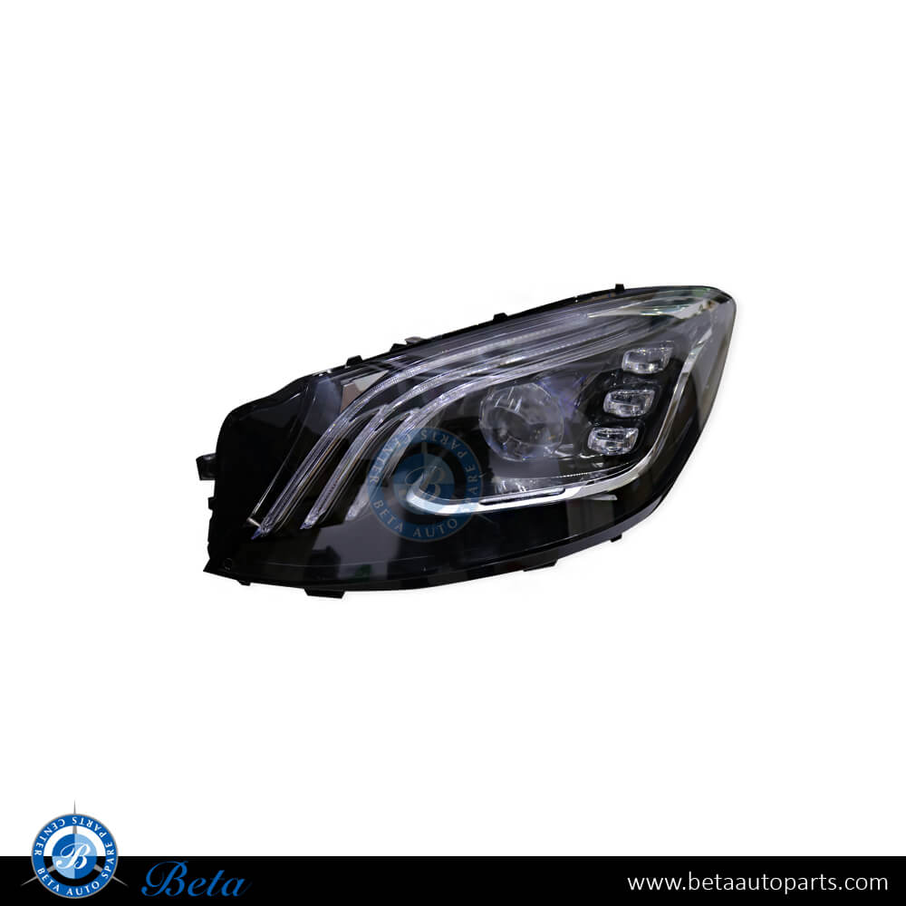 Left Side Headlamp LED for Mercedes S-Class W222 2018-2020 models, Part Number 2229067703 Left Side Headlamp LED for Mercedes S-Class W222 2018-2020 models, Part Number 2229067703